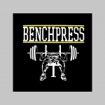 Bench Press čierna košela s krátkym rukávom 100%bavlna